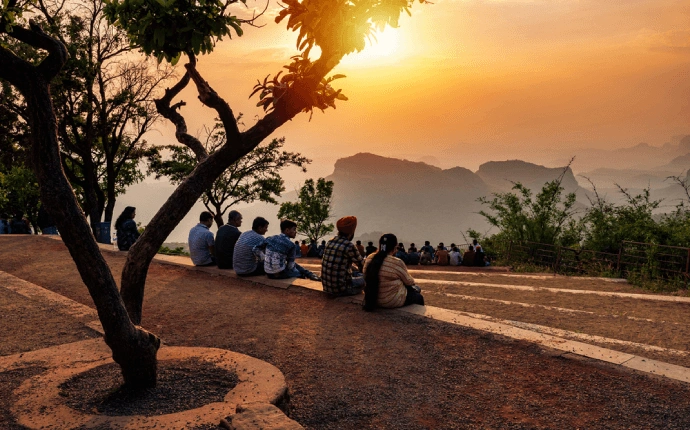 Sunset point Dhoopgarh